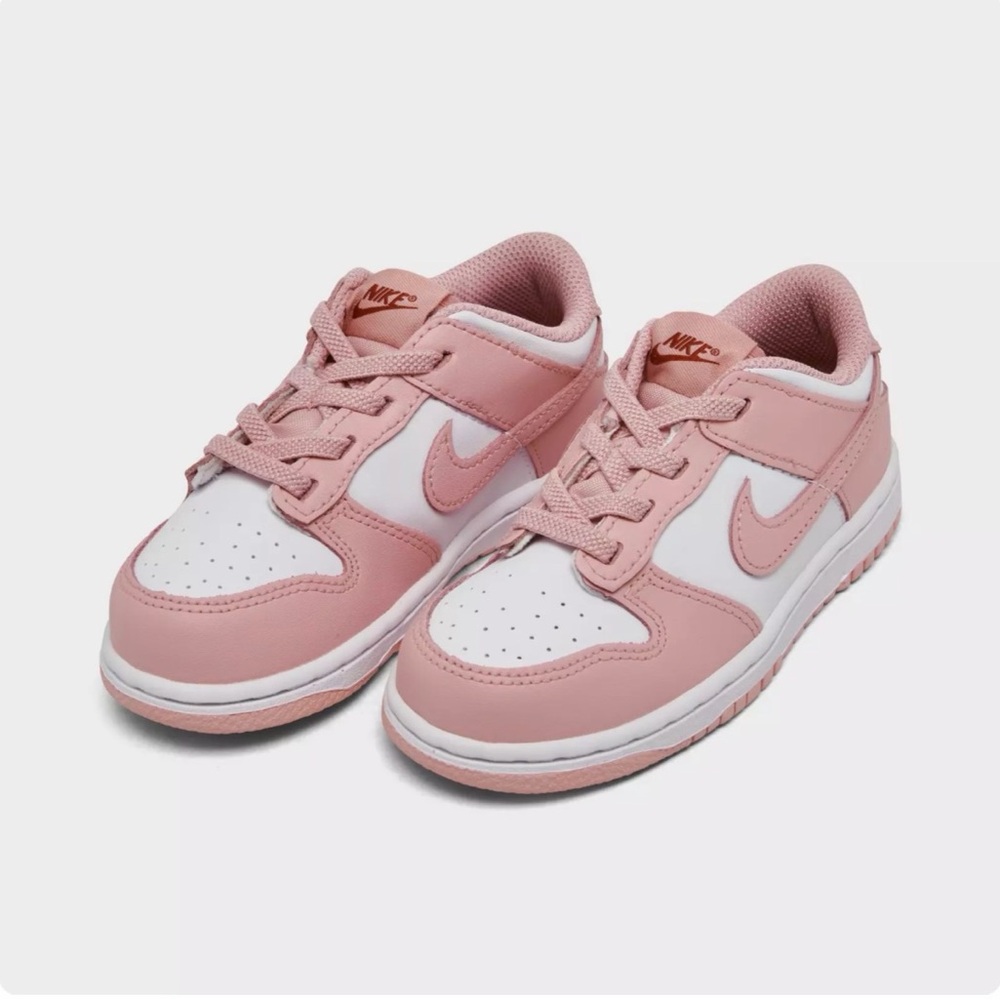 KIDS' TODDLER NIKE DUNK LOW CASUAL SHOES - Picture 3 of 11